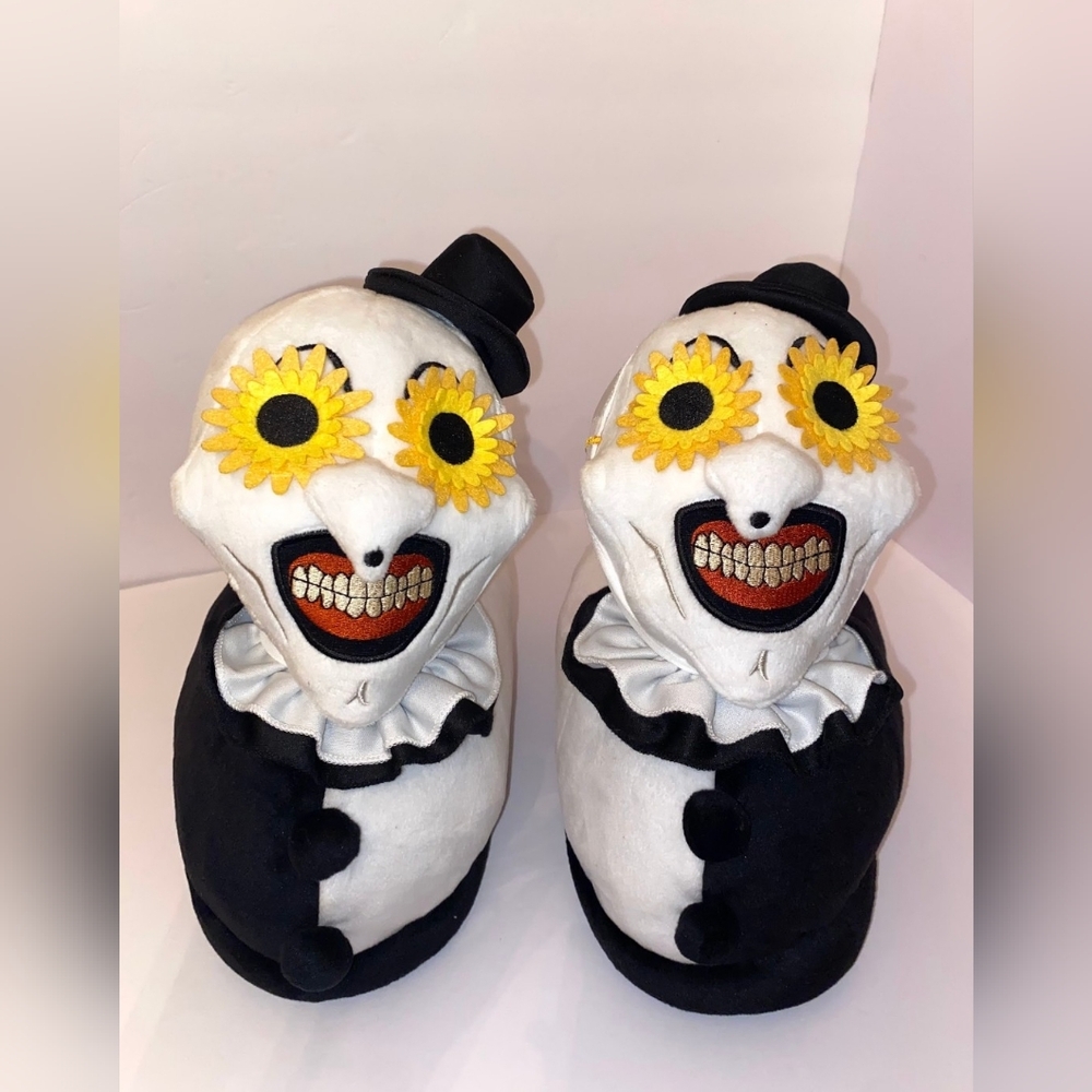 Art The Clown Terrifier 3 Spencers Slippers Halloween